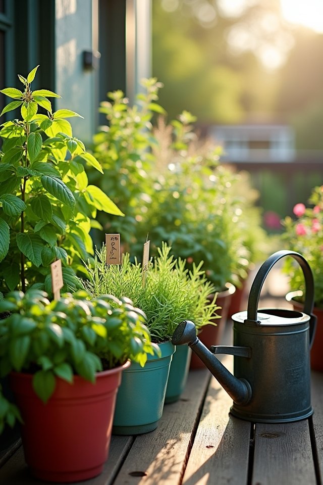 seasonal herb garden care