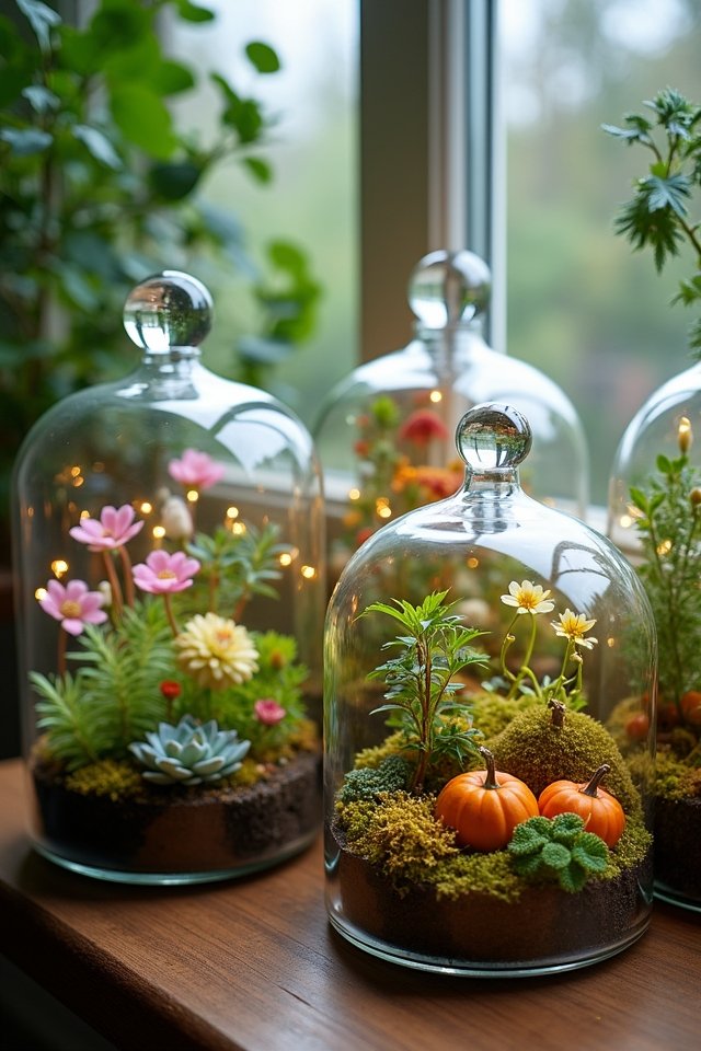 seasonal miniature garden creations