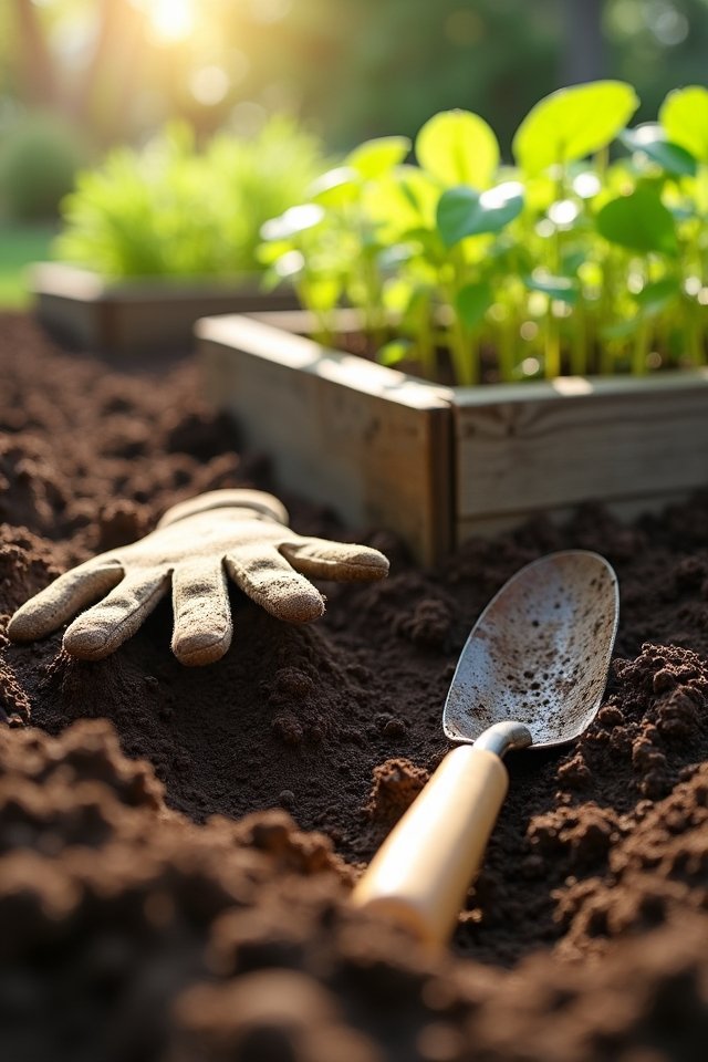 seasonal soil mix maintenance