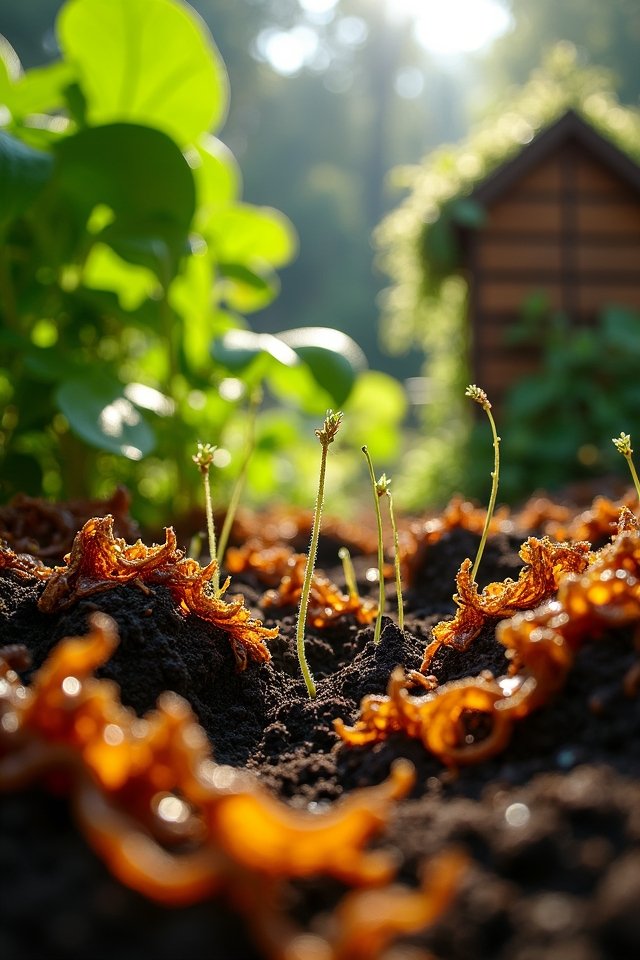 seaweed enhances garden growth