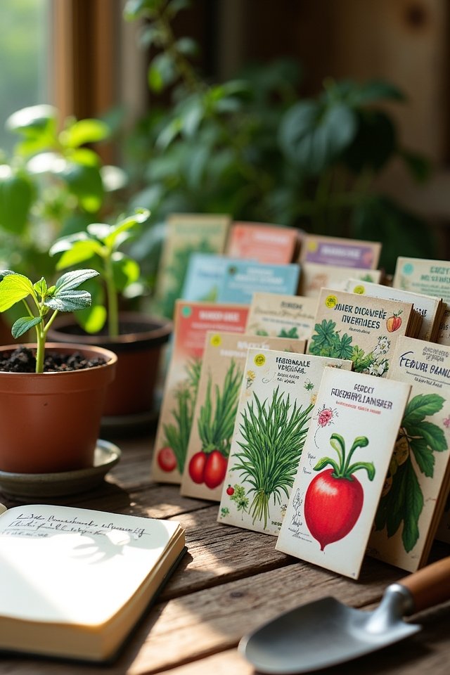 select vibrant organic seeds