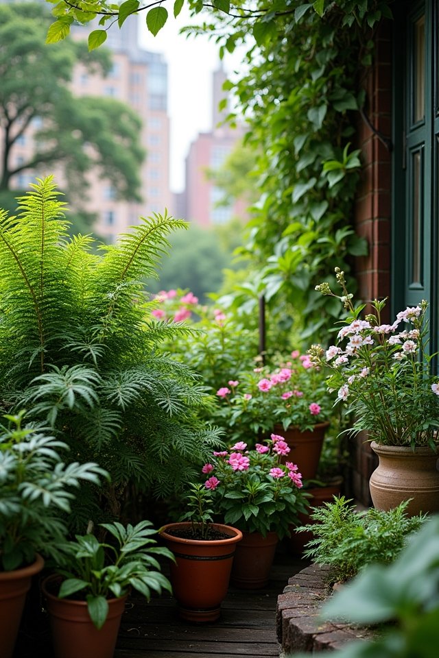 shade loving ferns for balconies