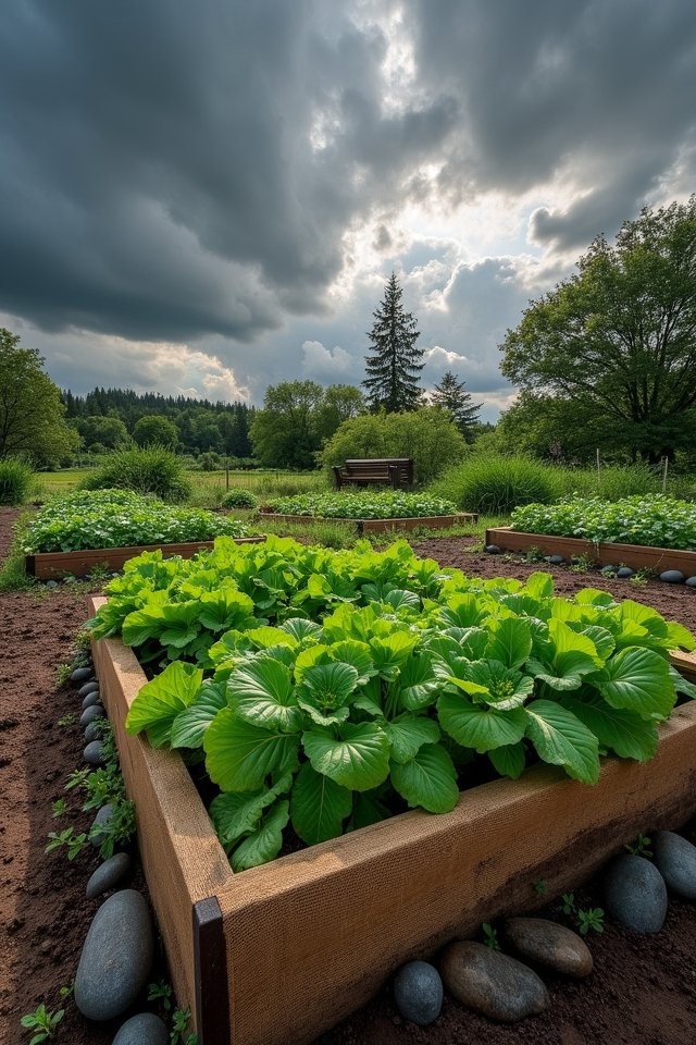 shield plants from extremes
