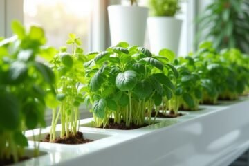 simple hydroponic garden setup