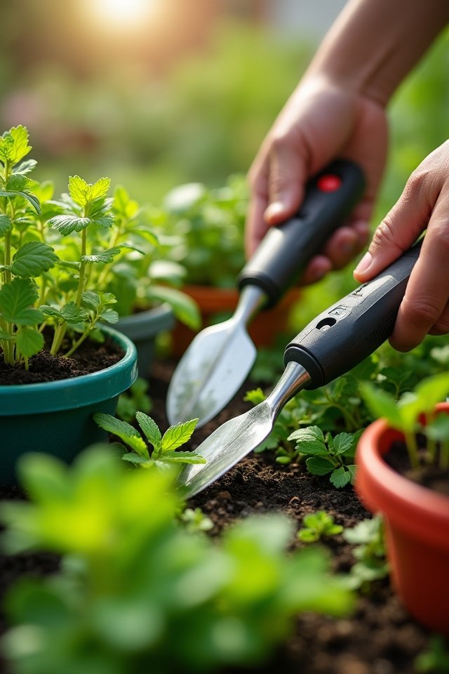 small garden hand tools