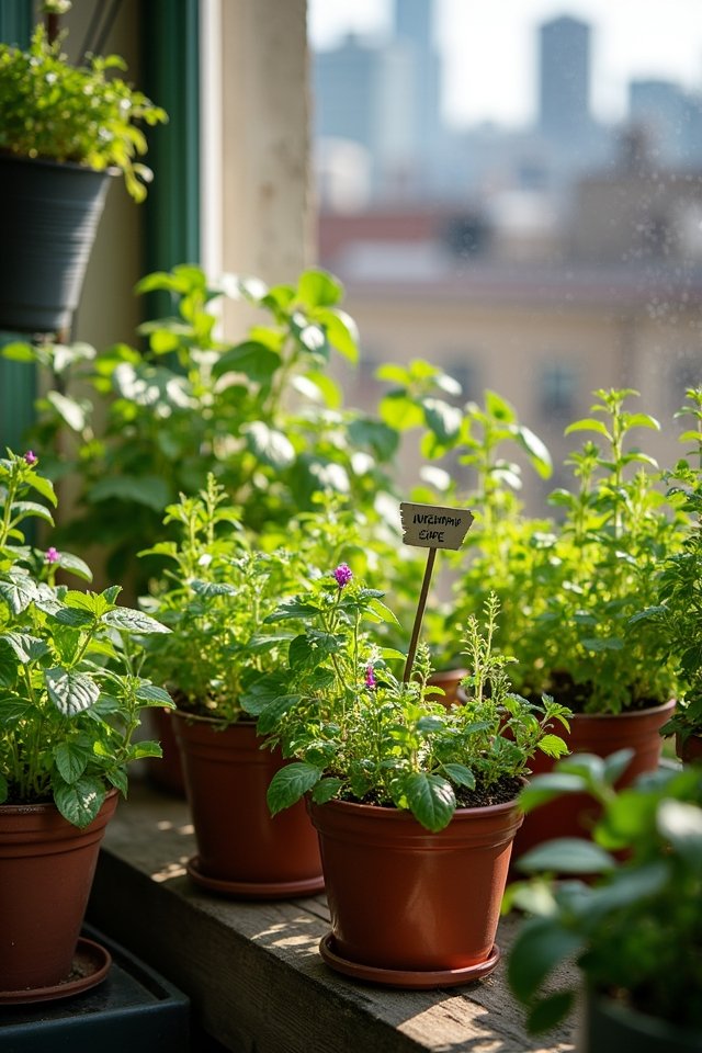 small space plant selection