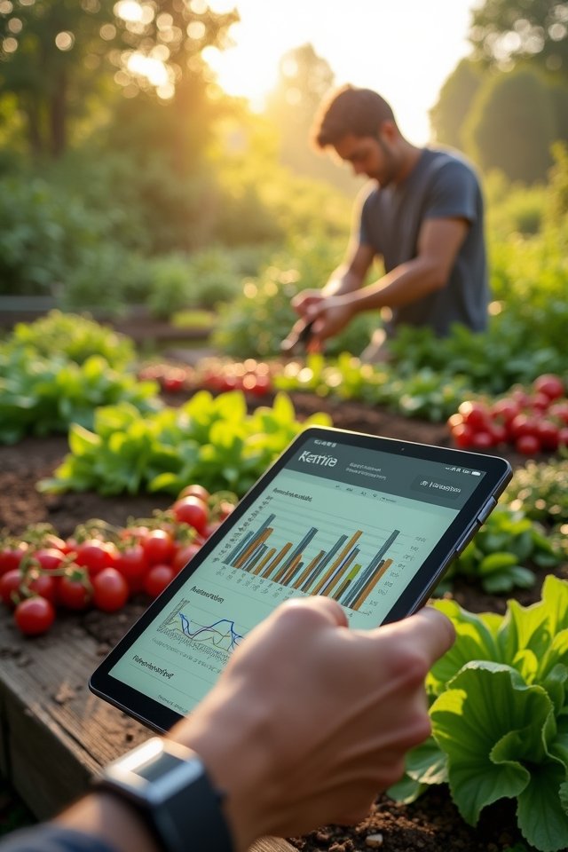 smart gardening with technology