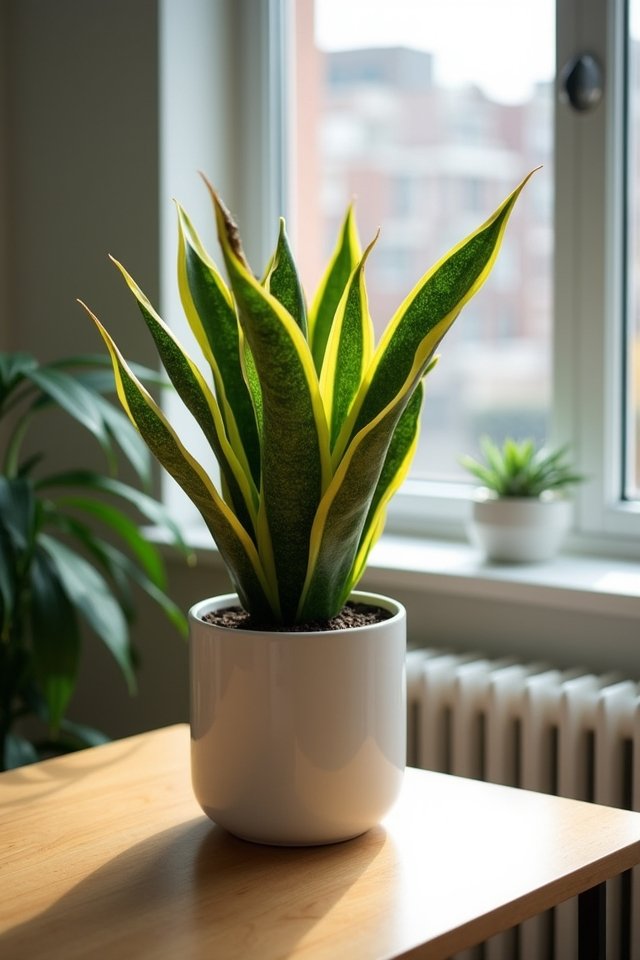 snake plant air purifier