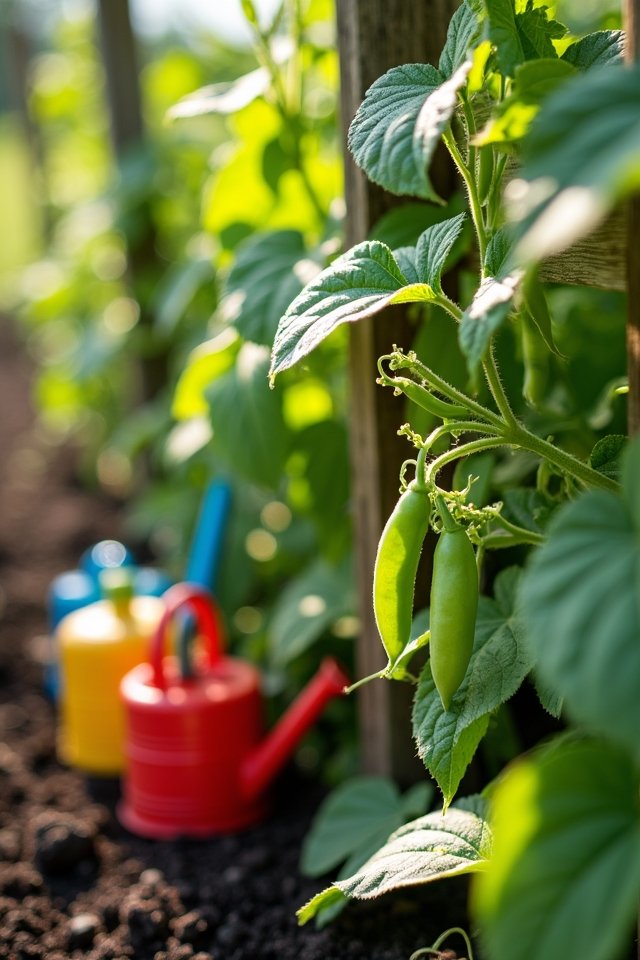 snap peas tasty garden treasures