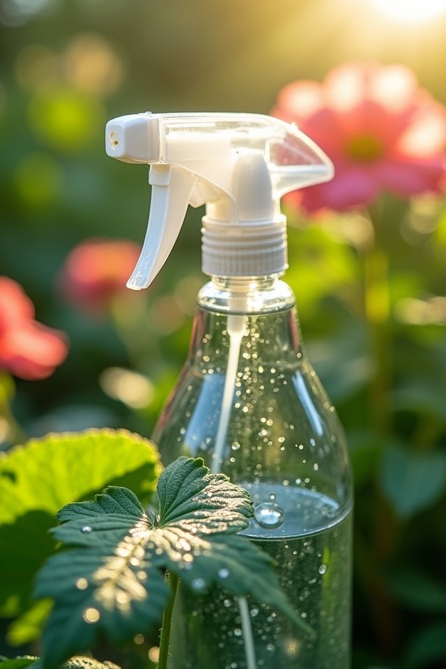 soap and water mixture