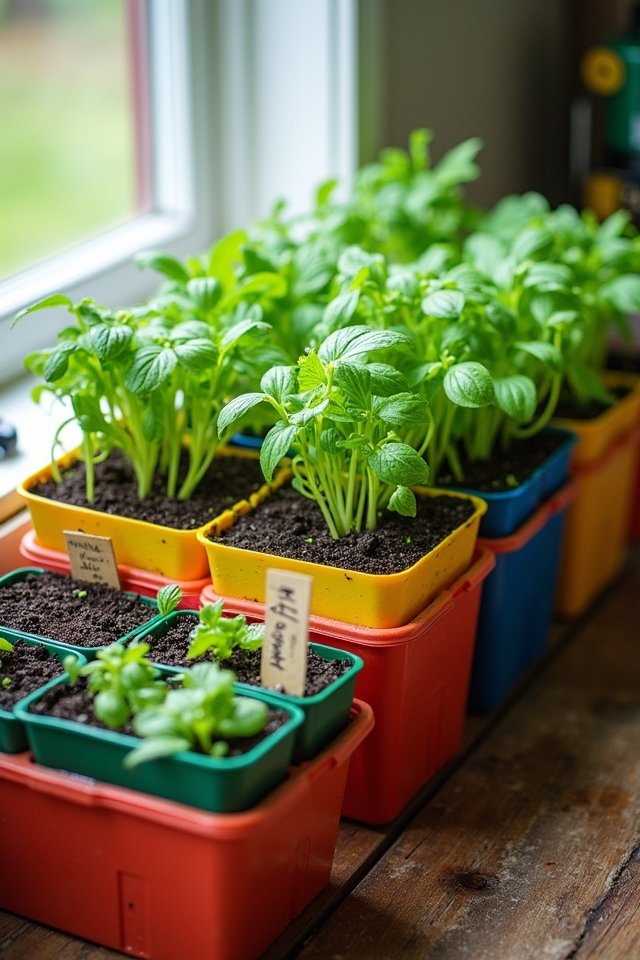 soil free container gardening fun