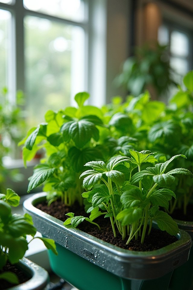 soil free plant cultivation