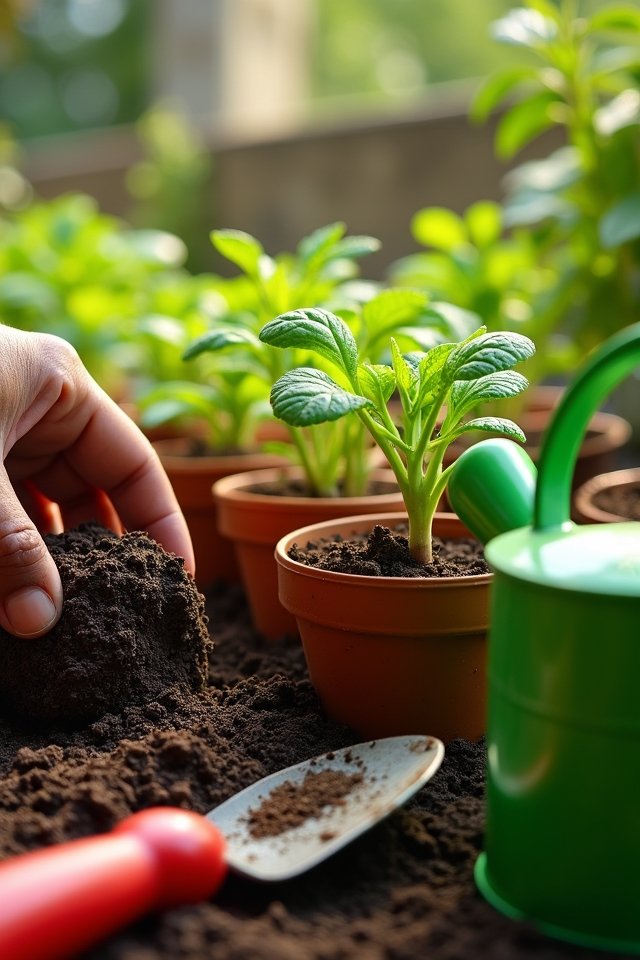 soil preparation for gardening