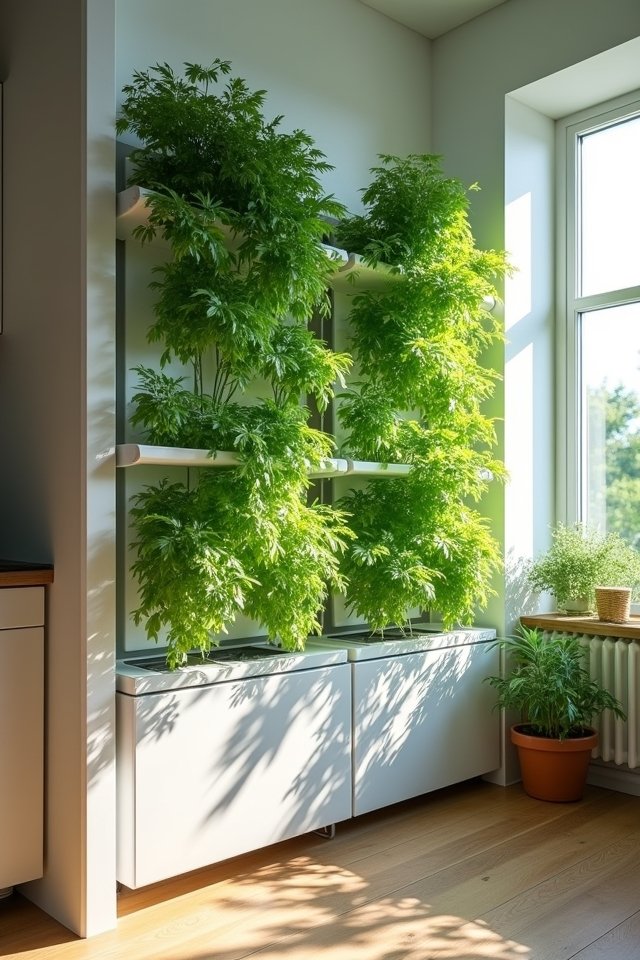 space saving hydroponic gardening solutions