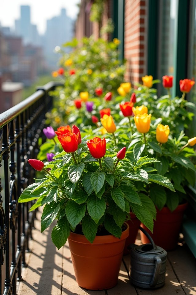 spicy peppers for containers