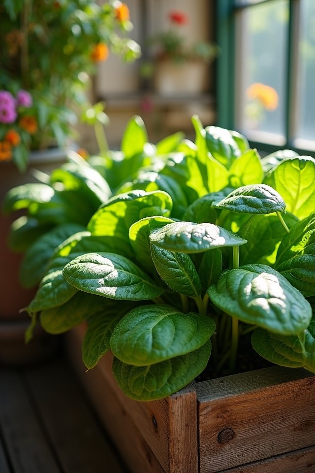 spinach fast growing nutritious versatile