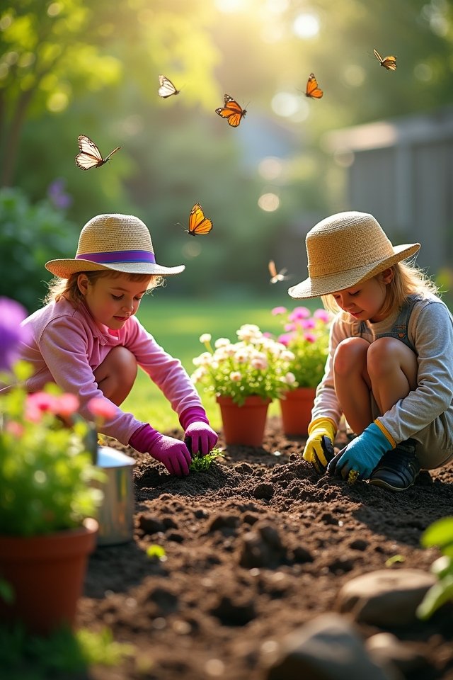 spring planting fun begins