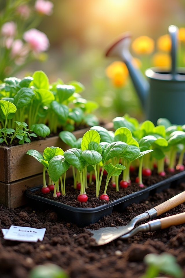 spring vegetable gardening delights