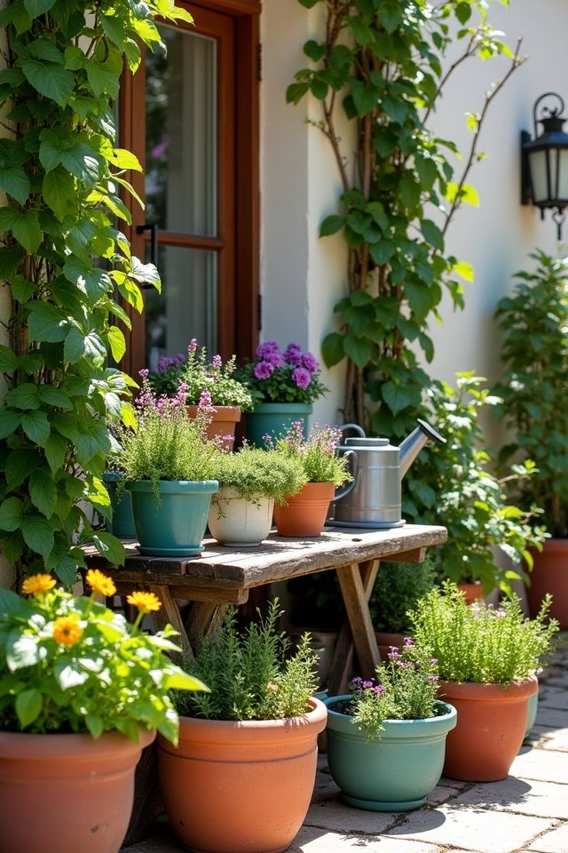 stylish patio container choices