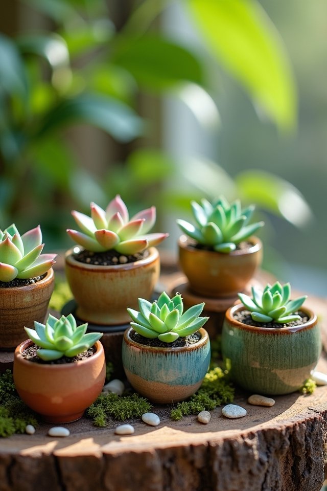succulent paradise in small spaces