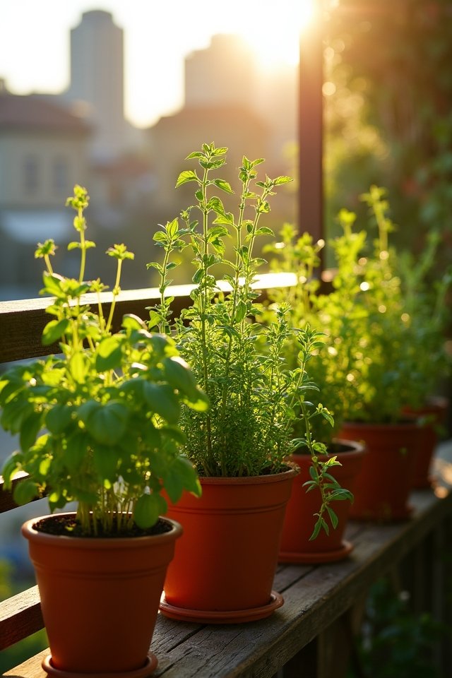 sunlight exposure for herbs