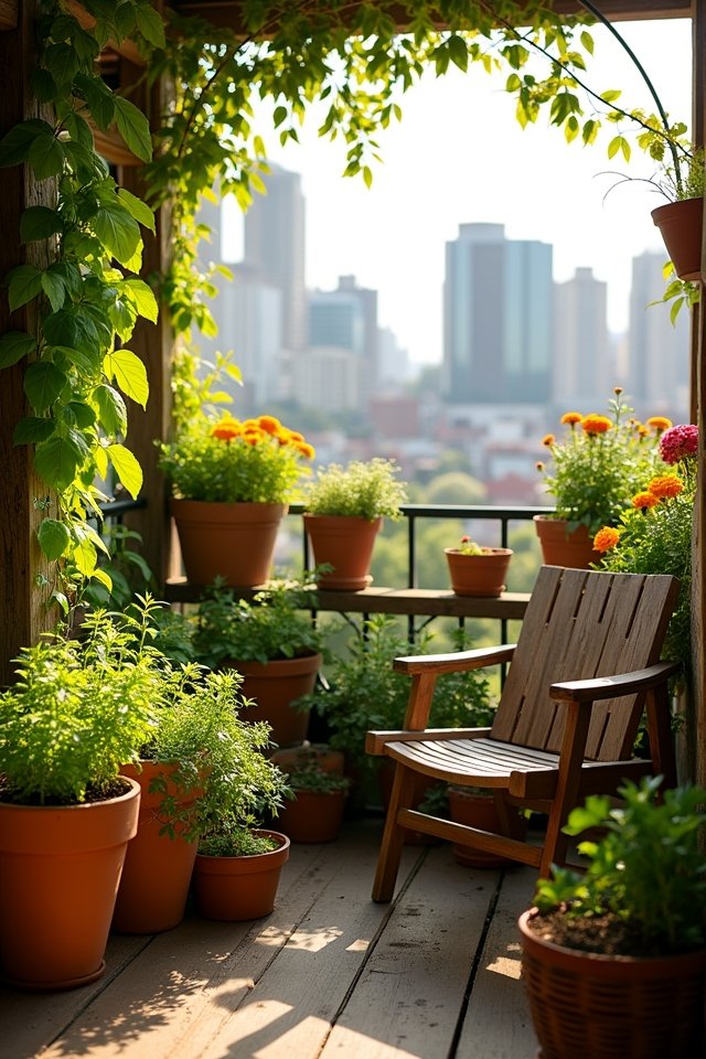 sunny sheltered garden spots