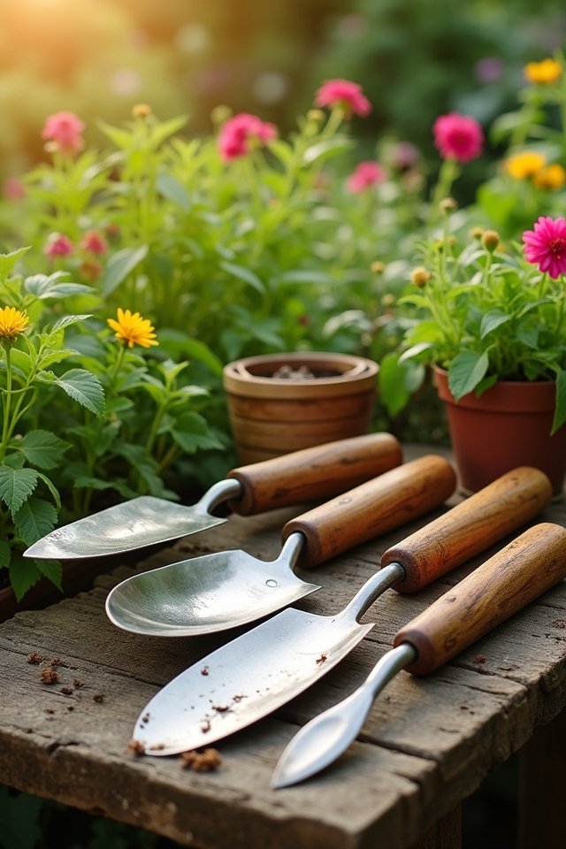 sustainable gardening tool selection