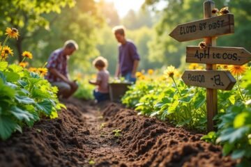 sustainable organic gardening tips