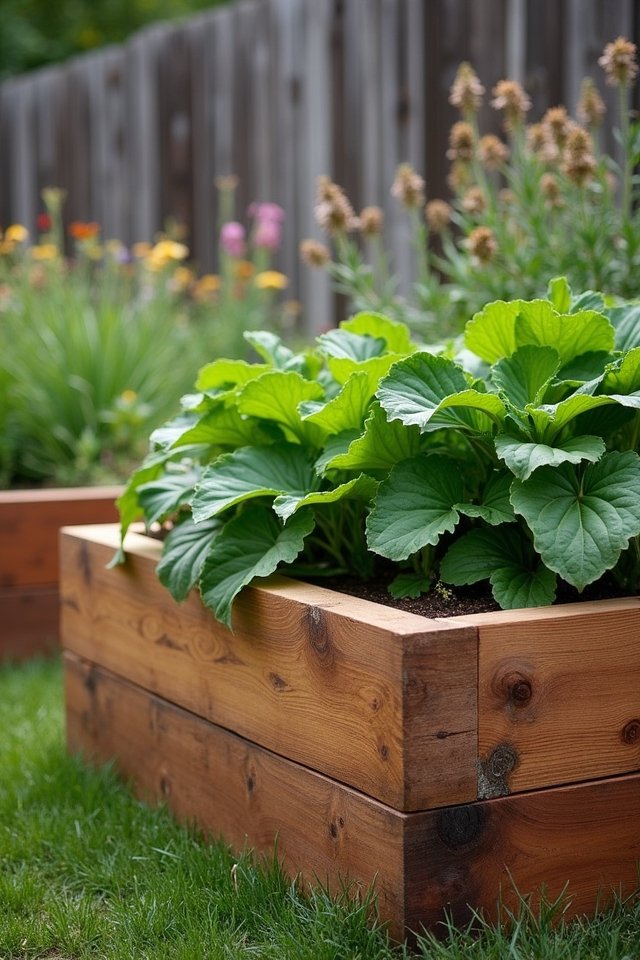 sustainable raised garden materials