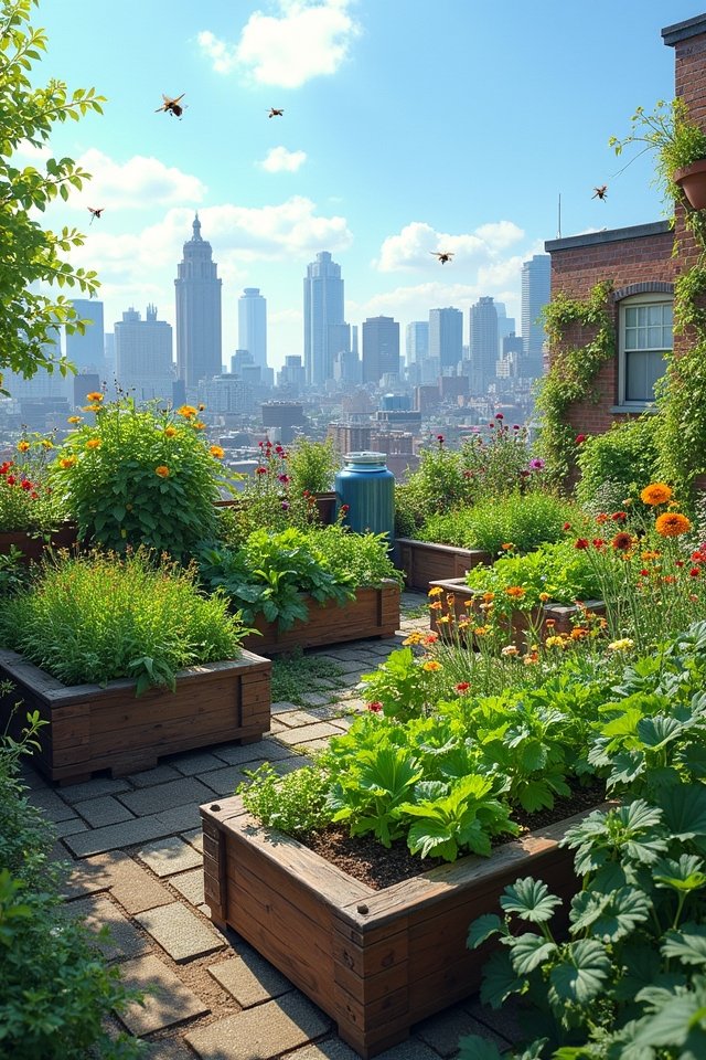 sustainable urban gardening benefits
