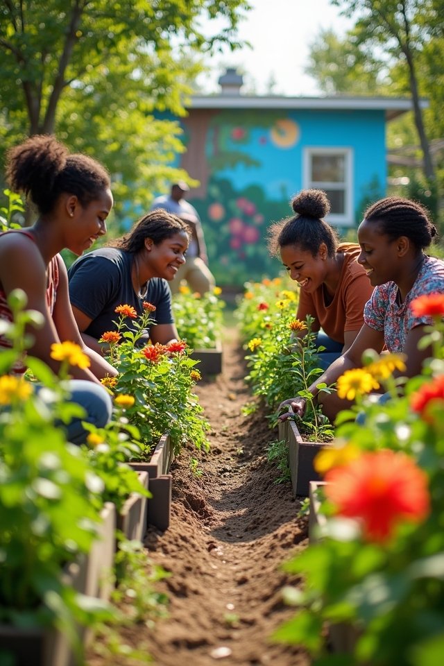 therapeutic gardening promotes joy