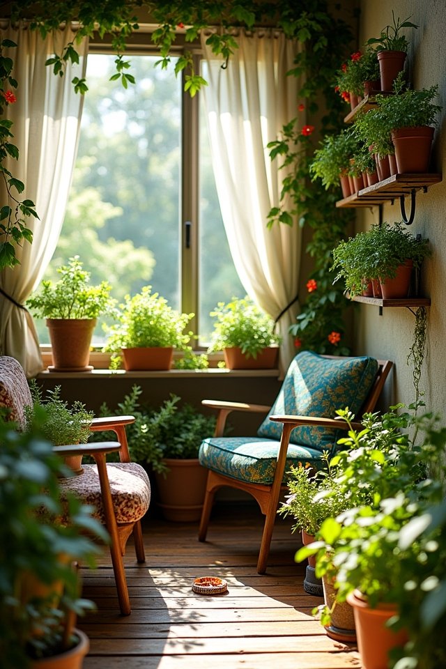transform balcony into oasis