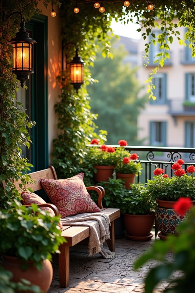 transform balcony with decor