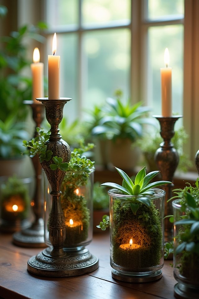 transform candle holders creatively