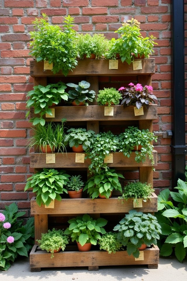transform pallets into gardens