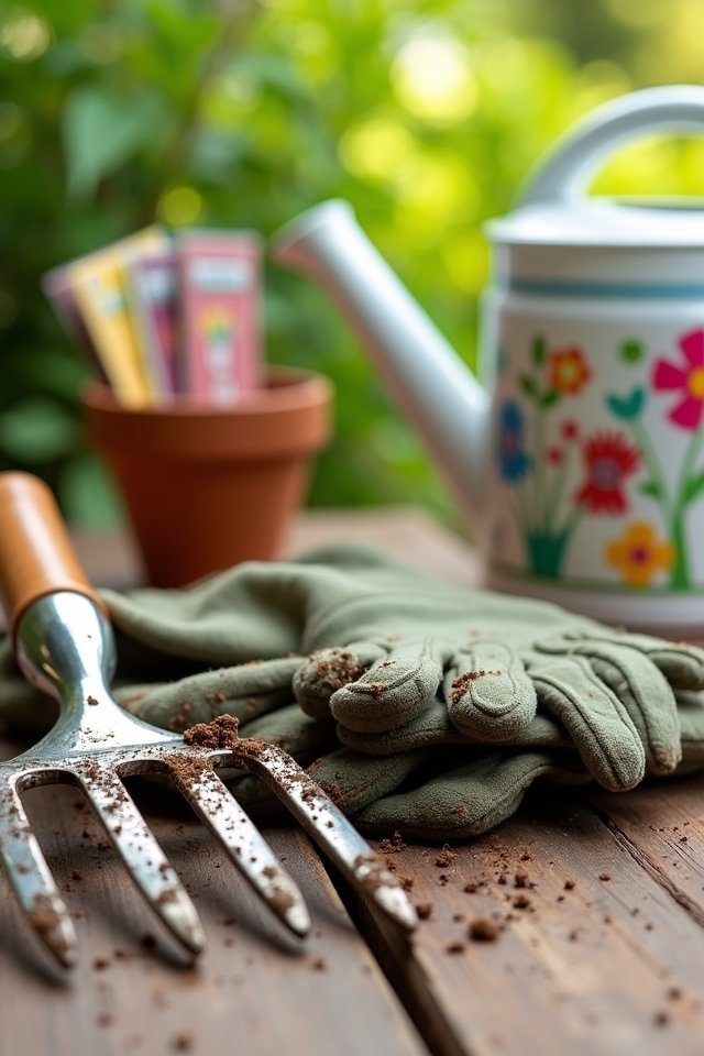 transform soil with garden fork