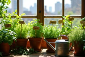 urban balcony herb gardening
