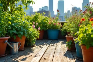 urban container gardening tips