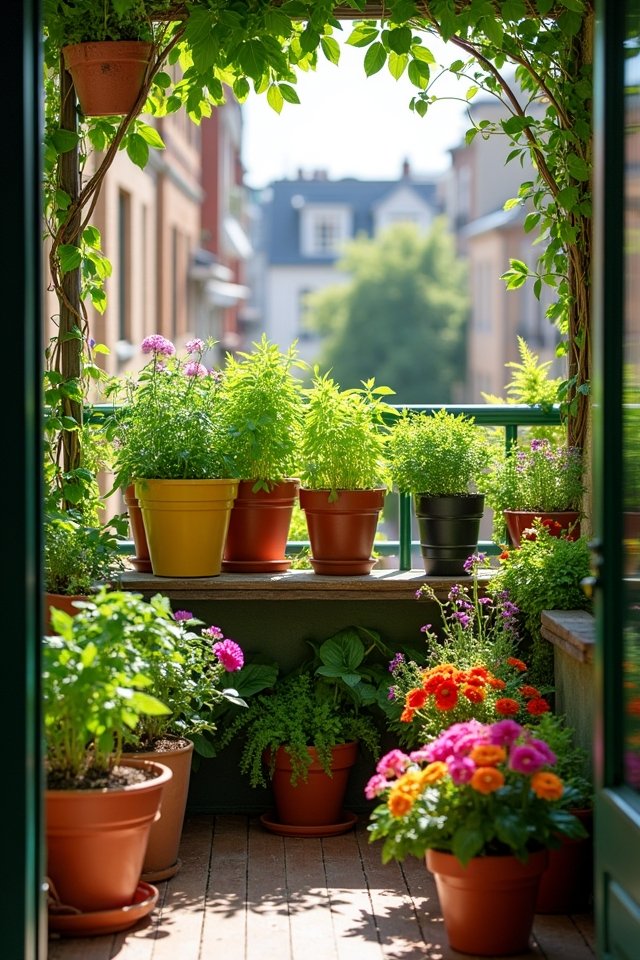 urban garden plant selection