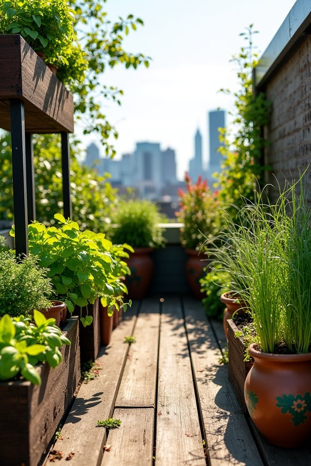urban garden plant selection