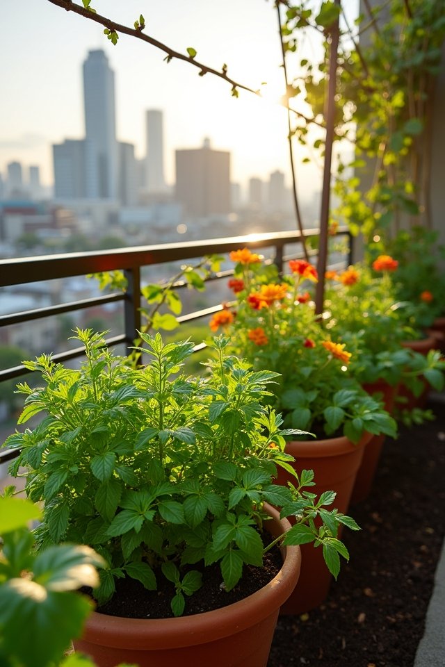 urban garden plant selection