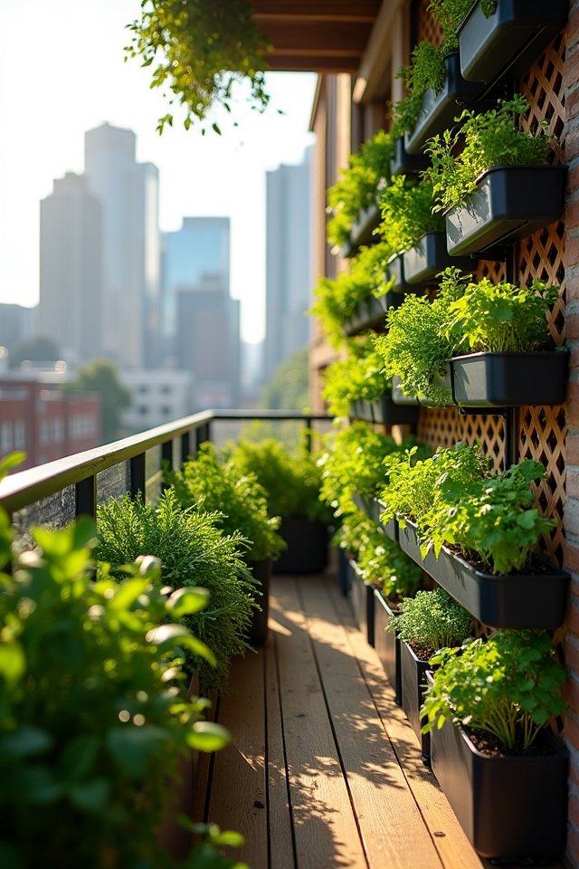 urban hydroponic balcony gardening