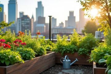 urban rooftop gardening tips