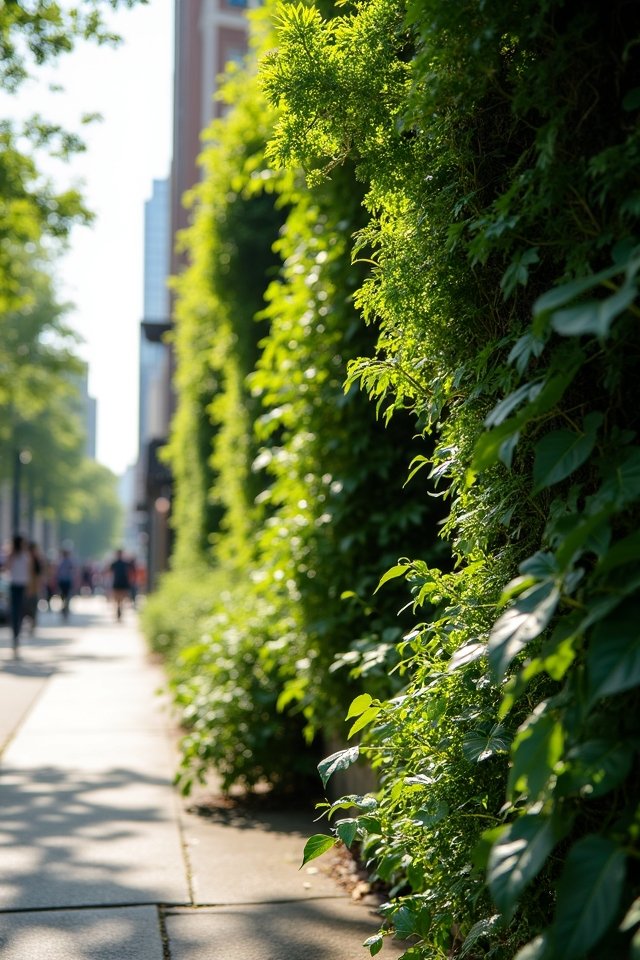 urban tranquility through greenery