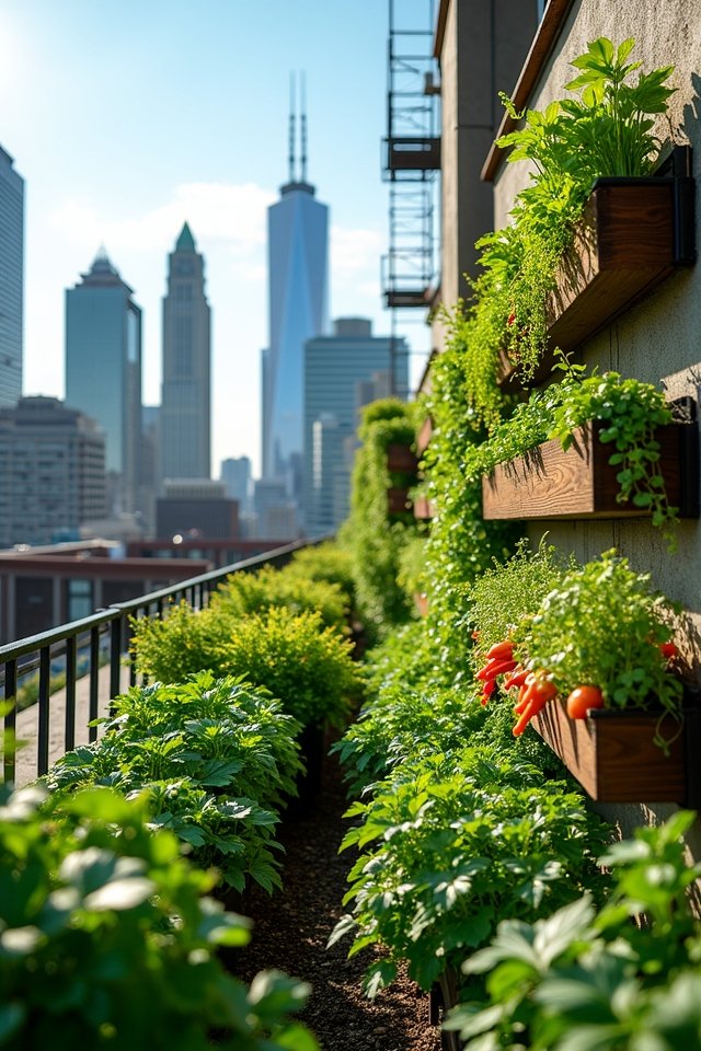 urban vertical gardening techniques
