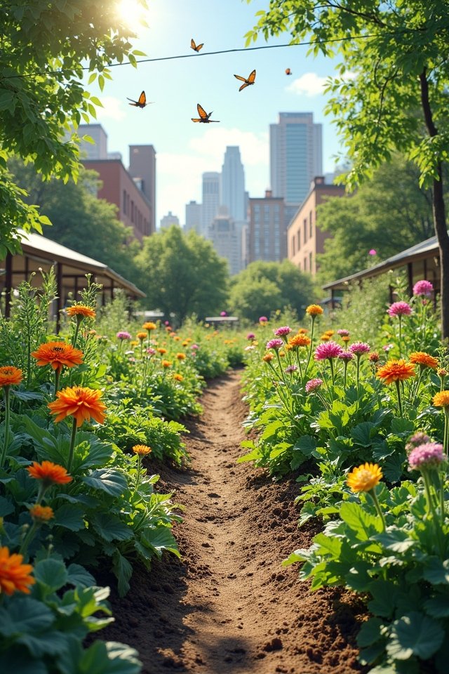 urban wildlife friendly gardens thrive