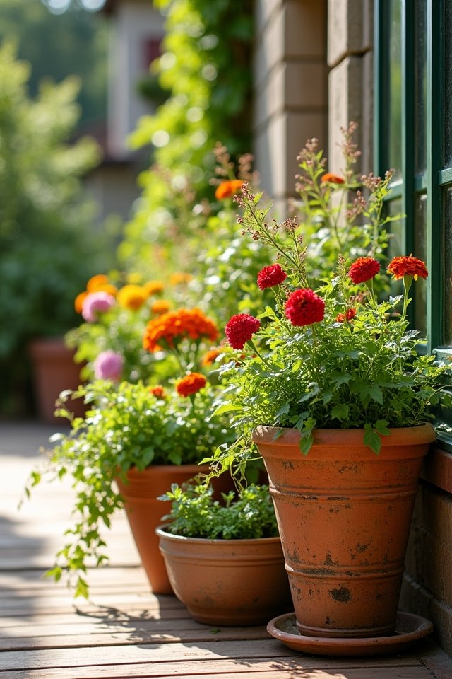 variety in container selection