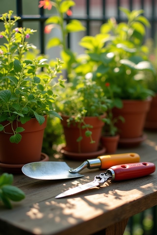 versatile balcony gardening tools
