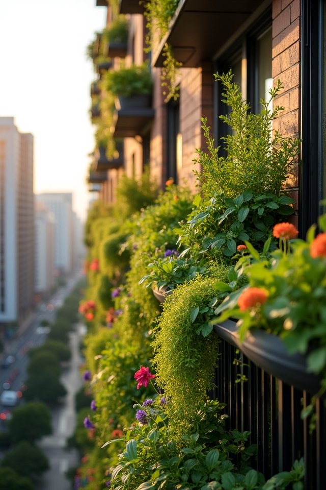 vertical balcony gardening solutions
