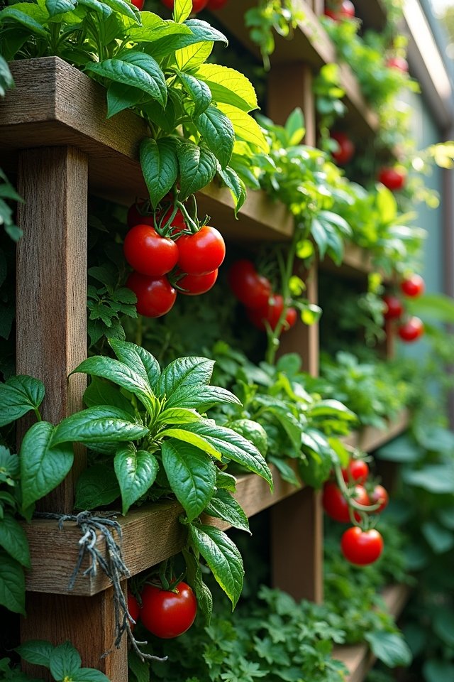 vertical garden plant selection